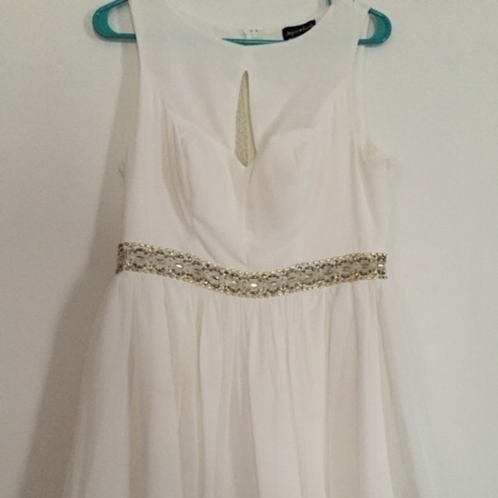 White Formal Dress